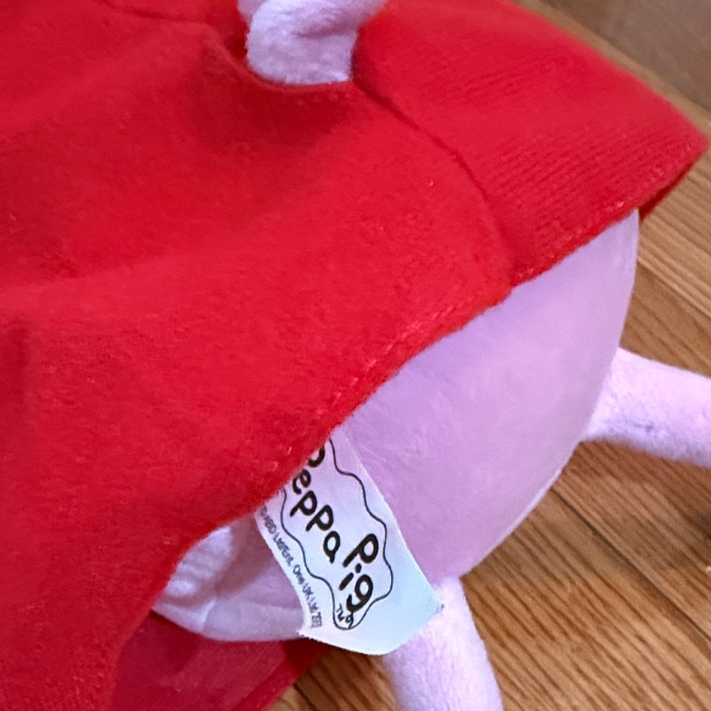 Peppa Pig Plush Talking Toy in Red Dress with Story Books - Picture 7 of 11